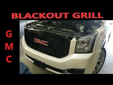 How To Install A Custom Grille on a 2015-2020 Yukon XL Tahoe Suburban Escalade - 3W1B #GM #SUV #DIY