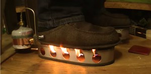 Heated Slippers Keep Your Feet Warm, Also Your House As It Burns To The Ground.