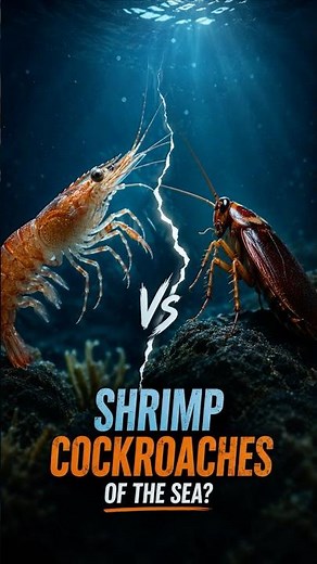 ✅ TRUTH OR LIE? Shrimp are cockroaches of the sea