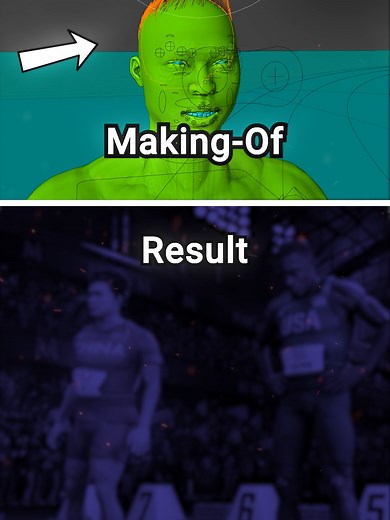 3D Visual Comparison: Christian Coleman vs Su Bingtian