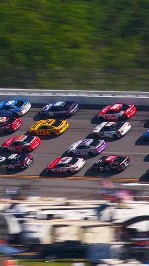 NASCAR fans will see this then want the days of single file fuel saving