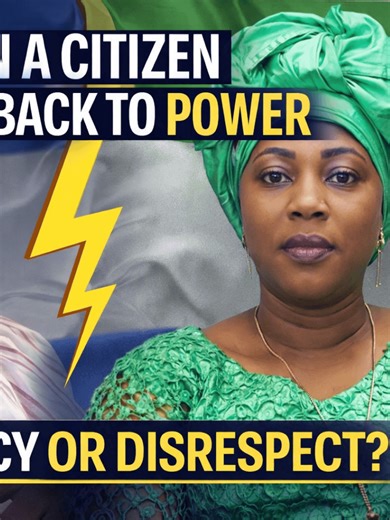 When A Citizen Speaks Back to Power: Why Edwina Jamiru’s Response Matters | BAV In this episode of The Bold African Voice (BAV), we examine the widely discussed video response by Edwina H. Jamiru to a message attributed to Fatima Bio, the First Lady of Sierra Leone. This is not a story about personalities or social media drama. It is a governance story. At the heart of this exchange lies a deeper democratic question: Who is allowed to speak back to power—and at what cost? We analyze: • Power asy