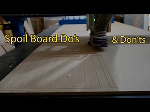CNC Basics: Spoil Board Surfacing