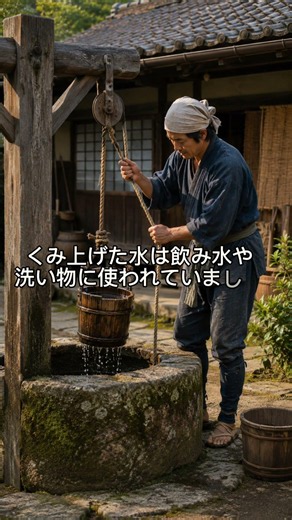 井戸つるべって知ってる？昔の水くみ道具をAIで再現