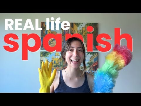 Learn REAL-Life Spanish with Everyday Chores | Comprehensible Input