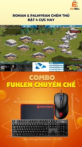 Vẫn là combo chuyên chế bất bại: chuột fuhlen G90 ProX và bàn phím fuhlen L411 #Tặng_lót_chuột #aoe #egomall #egoplay | Ego Mall - Đế Chế Mua Sắm