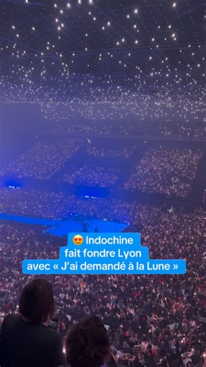 Actu Lyon on Instagram: " Indochine fait fondre Lyon avec son célèbre tube « J’ai demandé à la Lune ». Dans une salle pleine à craquer, le groupe français a électrisé la LDLC Arena avec son titre culte. Au total, Indochine cumule 10 dates à Lyon ! #lyon #pourtoi #foryou #concert #indochine #lyonfrance #lyonmaville #lyoncity"