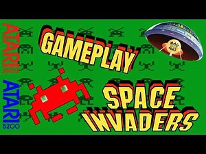 Space Invaders - Atari 2600 / Atari 5200 Gameplay