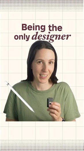 Being the only designer isn’t always a disadvantage.