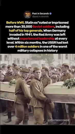 How Stalin Destroyed His Own Army Before WW2