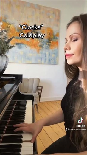 “Clocks” Coldplay (Piano Version) #klavier #piano #pianomusic #pianoplayer