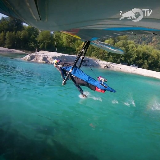188K views · 3.2K reactions | This jet-powered hang glider is the answer to all of your childhood dreams  ‍♂️: Matjaz Klemencic | Red Bull Adventure | Facebook