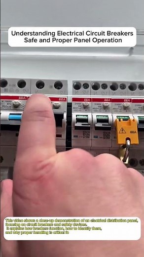Understanding Electrical Circuit Breakers | Safe and Proper Panel Operation
