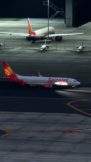 INSANE SpiceJet Boeing 737 MAX Landing at Mumbai Airport | MSFS2020 Realistic Approach 🇮🇳✈️