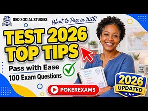 GED Social Studies Test 2026 - Pass with Ease - Top Tips You NEED to Know!-100 Actual Exam Questions