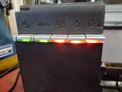 Printer Epson L805 Error All Lights Blinking Quick Solution