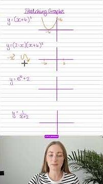 Know how to sketch graphs if you are taking A Level Maths ‼️⚠️ #maths #alevelmaths