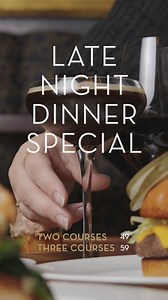 Join us for a special menu tailored for those who choose to dine a little later in the day! Available after 8:15 Sunday to Thursday & after 9:15 Friday and Saturday. | Lawry's The Prime Rib, Beverly Hills