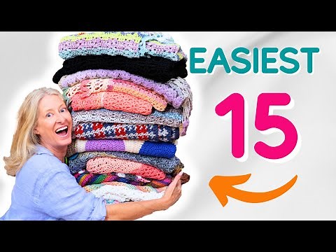 Top 15 Amazing Crochet Shawls to Make This Spring!