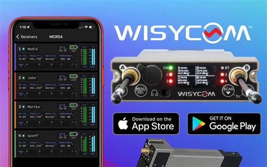 「Wisycom BT 远程操控软件」功能详解 | MCR54四通道接收机