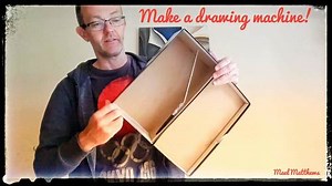 Video Art Lesson Tutorial. How to make a Drawing Machine!