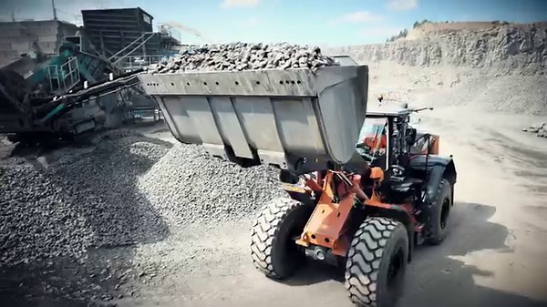 3.4K views · 107 reactions | “The loading scene is so cool!” The medium-size wheel loader, which is used in a wide range of work sites such as quarrying, snow removal, and livestock farming. | Hitachi Construction Machinery Co., Ltd. | Facebook