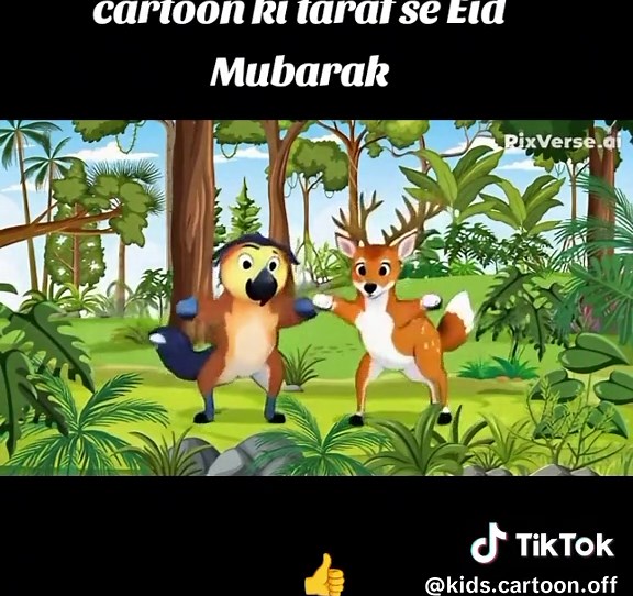 kids cartoon official on TikTok