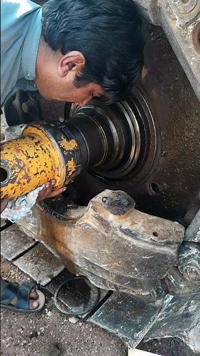 machine breakdown...mechanics working on machine issues #mining