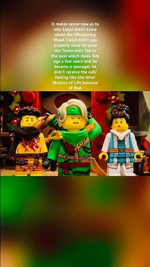 Lloyd learns about the Masters of Life #ninjago #legoninjago #ninjagodragonsrising #dragonsrising
