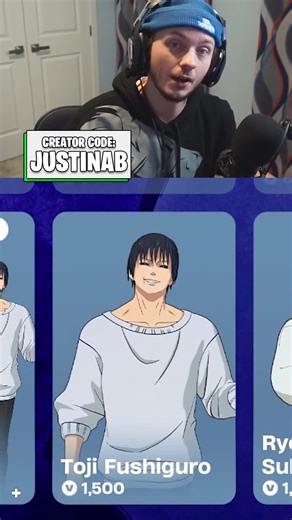 *RARE* Toji Fushiguro skin in the Fortnite Item Shop! Find it here: http://fortnite.com/item-shop?creator-code=JustinAB #fortnite #fortniteskins #fortniteitemshop #EpicPartner #jujutsukaisen