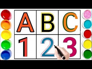 Let's learn counting song ।। 123 Number song for toddlers + 123 counting song for kids - 123 English