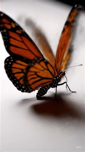Butterfly – Magical Pencil Drawing Transforms Into a Realistic 3D Colorful Insect Animation Effect
