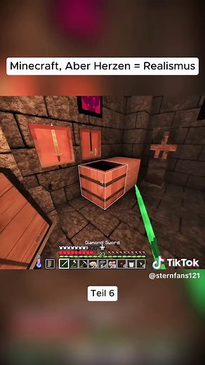 Minecraft: Das finale Herz im realistischen Endkampf