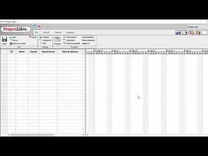 ProjectLibre Tutorial ITA #EP.2 Creazione del primo progetto