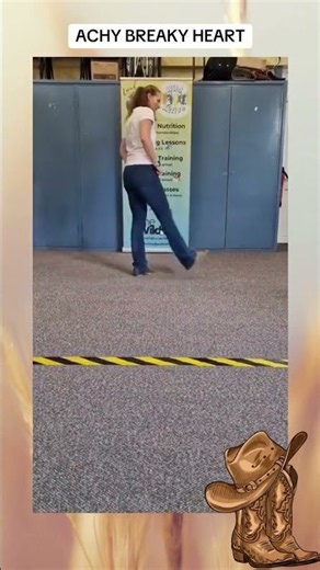 ACHY BREAKY HEART - Line Dance Tutorial