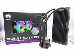 MasterLiquid ML240 Illusion AIO CPU Water Cooler Review - Looks good, but can it perform? - The Tech Revolutionist