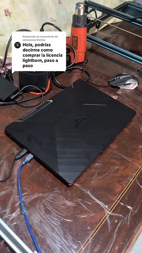 Mini Tutorial para Comprar Licencia de LightBurn