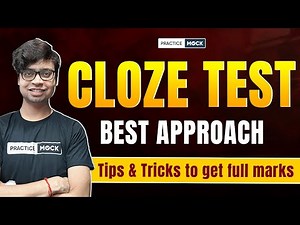 Cloze Test – Best Approach to Score Full Marks | Tips & Tricks by Raunak Sir