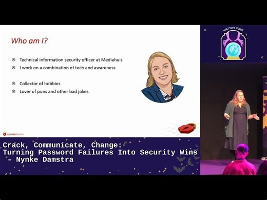 Crack, Communicate, Change: Turning Password Failures Into Security Wins - Nynke Damstra | Daniëlle Wagemakers
