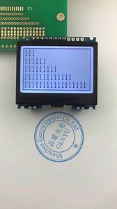 PCB Board 128x64 Graphic LCD FSTN Transflective 12 pins SPI Interface COG Monochrome LCD Display Module