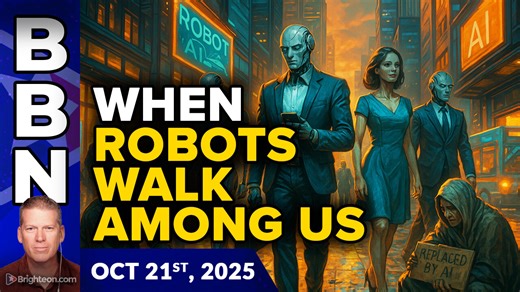 Brighteon Broadcast News, Oct 21, 2025: WHEN ROBOTS WALK AMONG US