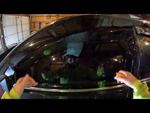 How To Hand Cut Window Tint With Visors!
