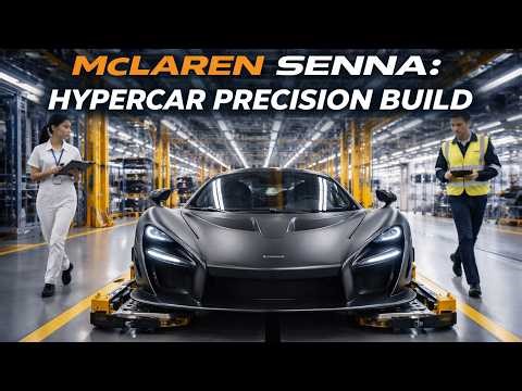 McLaren Senna: Hypercar Precision Build | Smart Factory Tour