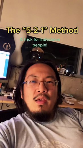 A psychological technique known as the “5-2-1 method” #lifehacks #relationship