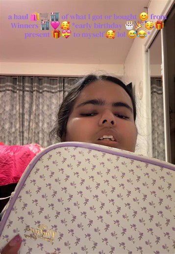 a haul 🛍️🛒🏬 of what I got or bought 😊 from Winners 🏬🩷🥰 *this is an early birthday 🎂🎉🥳🎁 present 🎁💝 to myself 🥰 lol 😂😅* my birthday 🎂🎉🥳🎁 is 1 week away from today 🥰 so yeah 👍😊 it’s next Saturday ❤️🥰 by the way 😇 my mom ❤️👩 paid 💵🧾 for all of these stuff 😇 that I got or bought 😊 from Winners 🏬🩷🥰 today 🥰 a week before my birthday 🎂🎉🥳🎁 so yeah 👍😊 but I hope 🤞 that you guys 😇 like 👍 and enjoy 😇 watching 👀 today’s 🥰 TikTok 🖤 video ❤️🫶🥰 a haul 🛍️🛒🏬 of 