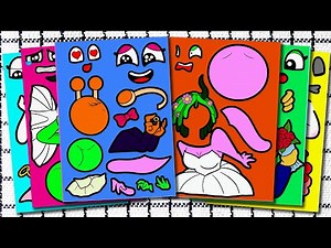 Incredibox Sprunki Sinner Edition But DRAMA WEDDING SUS MOD | DIY PAPER STICKER #incrediboxsprunki