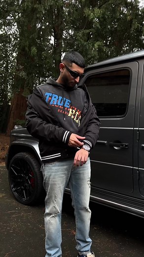 See you at the spot. #truereligion #myrlgn #ootd #whatidwear #bomberjacket #denim #fyp #layerup