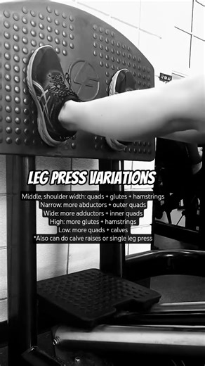 Leg Press Variations