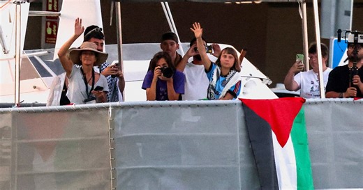 Greta Thunberg's peace flotilla blasted with ABBA tunes