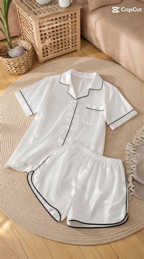 ชุดนอนผ้าซาตินแขนสั้นขาเว้า ซื้อยังไงให้คุ้ม